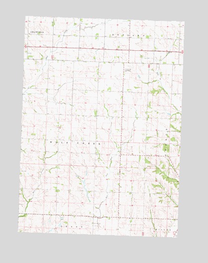 Correctionville NW, IA USGS Topographic Map