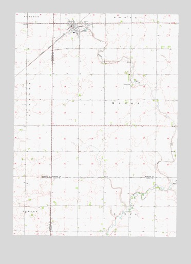 Corwith, IA USGS Topographic Map