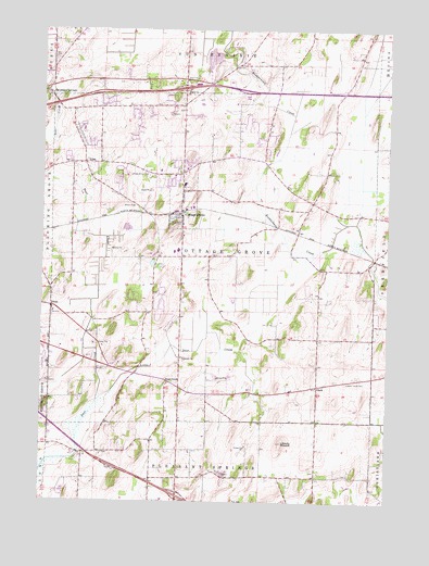 Cottage Grove, WI USGS Topographic Map