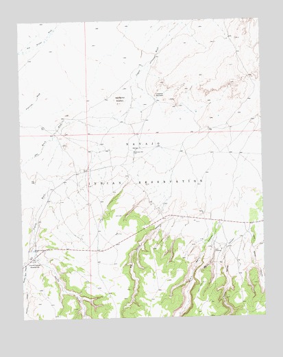 Coyote Canyon, NM USGS Topographic Map