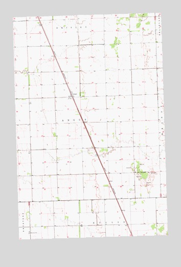 Angus, MN USGS Topographic Map