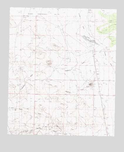 Cutter, NM USGS Topographic Map