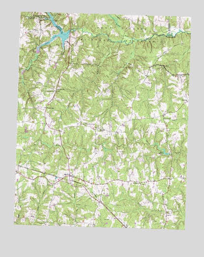 Danieltown, VA USGS Topographic Map