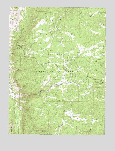 Deadman, CO USGS Topographic Map