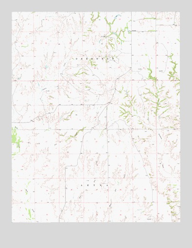 Deerhead, KS USGS Topographic Map
