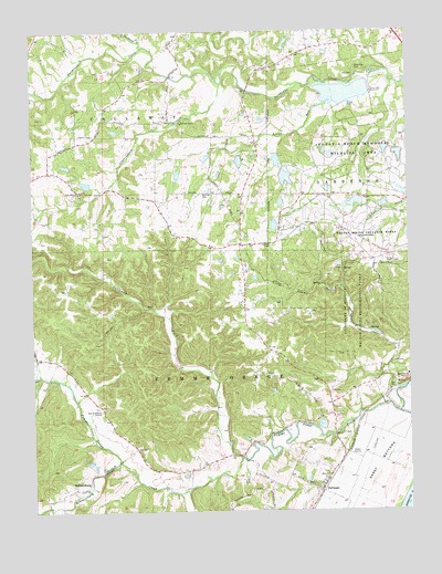 Defiance, MO USGS Topographic Map