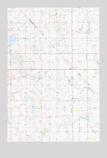 Deisem, ND USGS Topographic Map