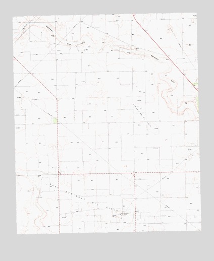 Denver City SE, TX USGS Topographic Map