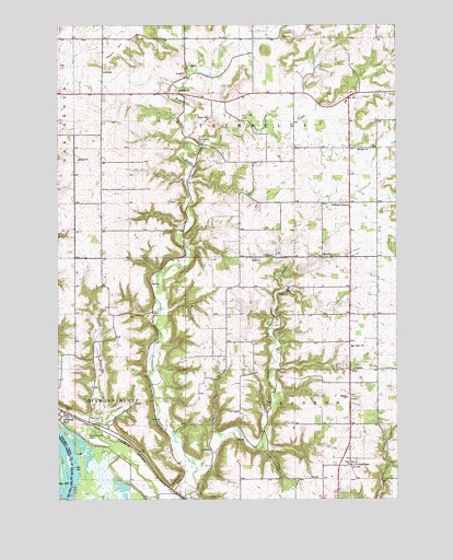Diamond Bluff East, WI USGS Topographic Map