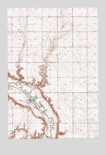 Dickey, ND USGS Topographic Map
