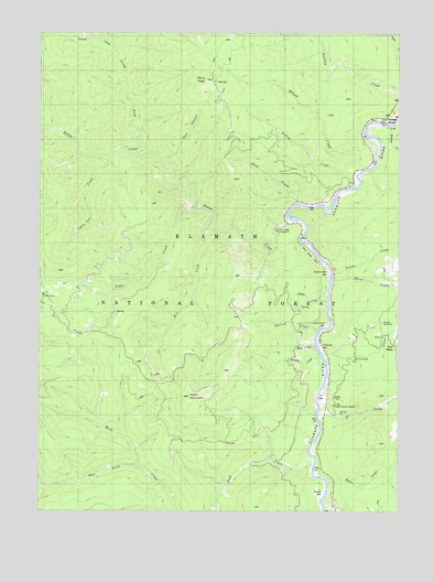 Dillon Mountain, CA USGS Topographic Map