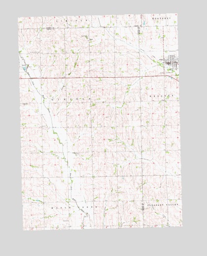 Dodge, NE USGS Topographic Map