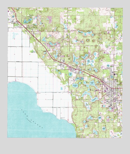 Apopka, FL USGS Topographic Map