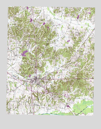 Dresden, TN USGS Topographic Map