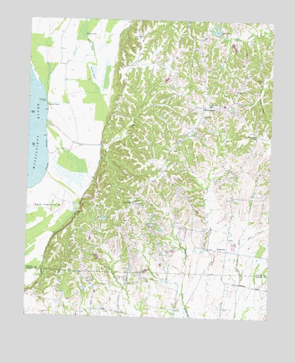 Drummonds, TN USGS Topographic Map