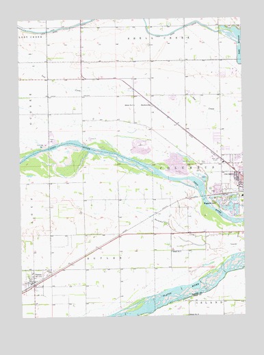 Duncan, NE USGS Topographic Map