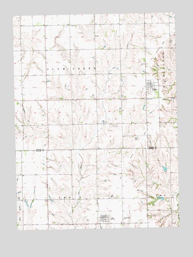 Dwight, NE USGS Topographic Map