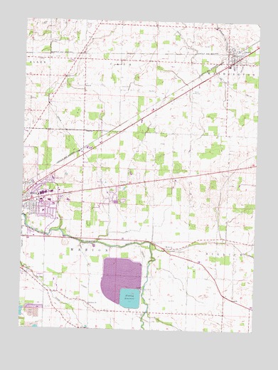 Arcadia, OH USGS Topographic Map