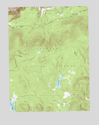 East Park Reservoir, UT USGS Topographic Map