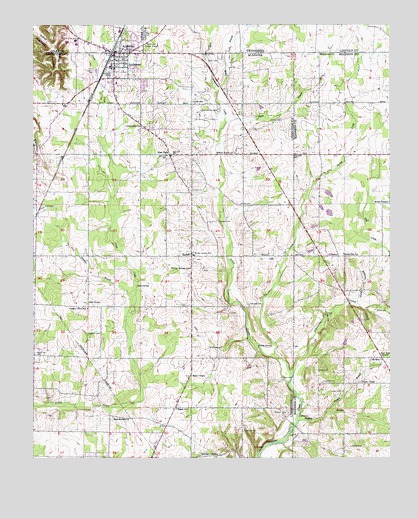 Ardmore, AL USGS Topographic Map