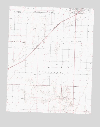 Elkhart South, KS USGS Topographic Map