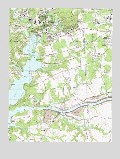 Elkton, MD USGS Topographic Map