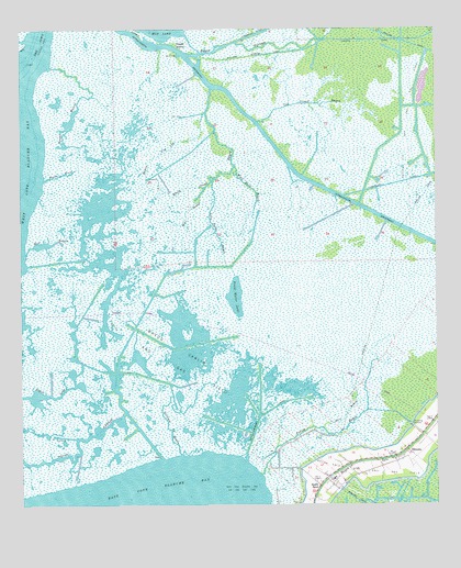 Ellerslie, LA USGS Topographic Map