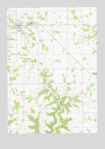 Ellsworth, WI USGS Topographic Map