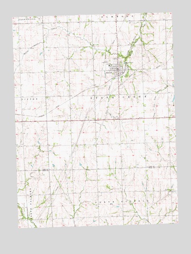 Elmwood, NE USGS Topographic Map