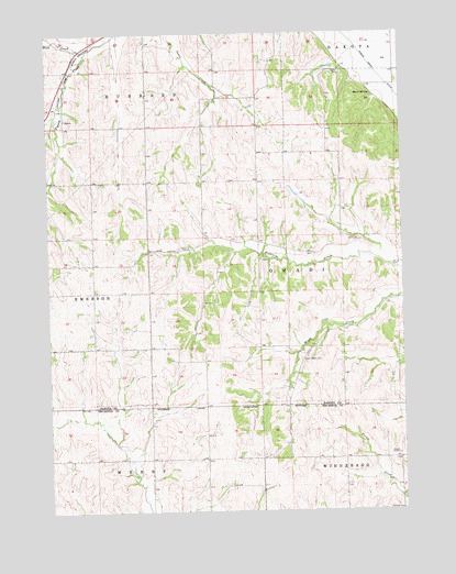 Emerson SE, NE USGS Topographic Map