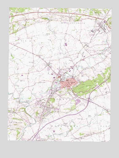 Ephrata, PA USGS Topographic Map