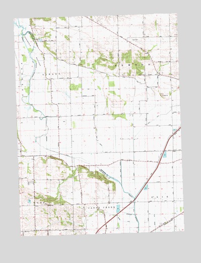 Erie NW, IL USGS Topographic Map