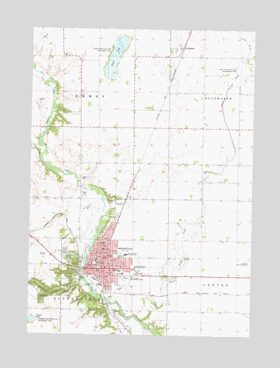 Estherville, IA USGS Topographic Map