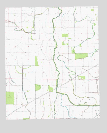 Eudora NW, AR USGS Topographic Map