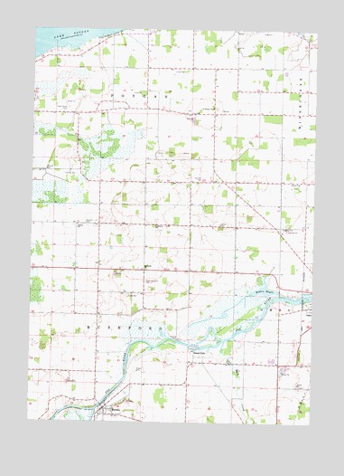 Eureka, WI USGS Topographic Map