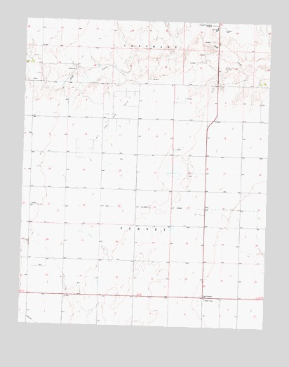 Eva, OK USGS Topographic Map
