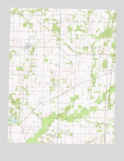Ewing, IL USGS Topographic Map