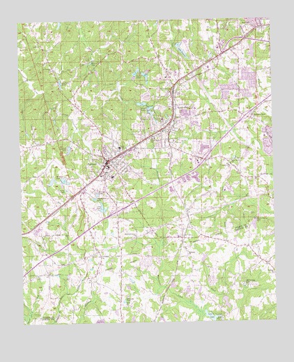 Fairburn, GA USGS Topographic Map