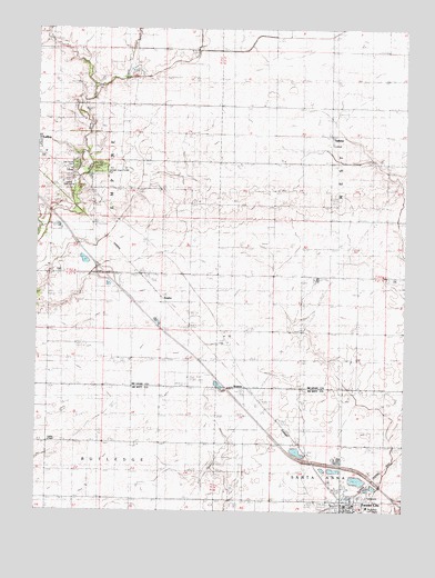 Farmer City North, IL USGS Topographic Map