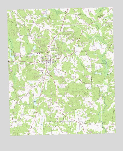 Fayetteville, GA USGS Topographic Map