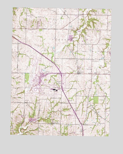 Ferrelview, MO USGS Topographic Map