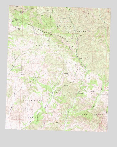 Figueroa Mountain, CA USGS Topographic Map