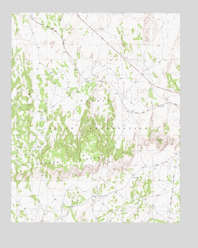Arrowhead Mesa, AZ USGS Topographic Map