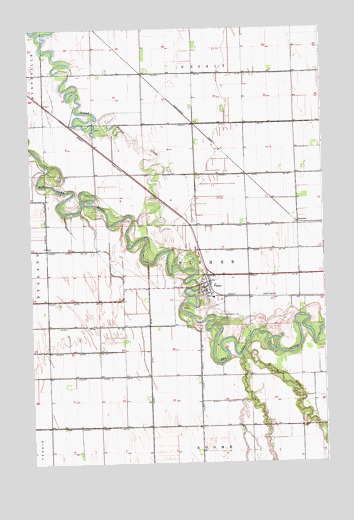 Fisher, MN USGS Topographic Map