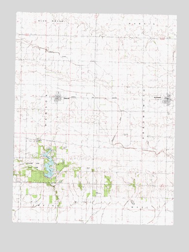 Arrowsmith, IL USGS Topographic Map