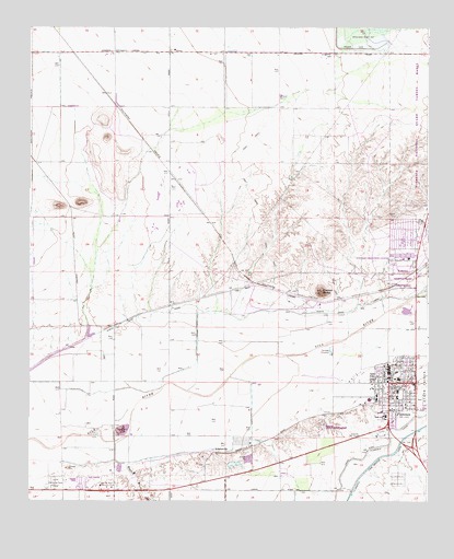 Florence, AZ USGS Topographic Map
