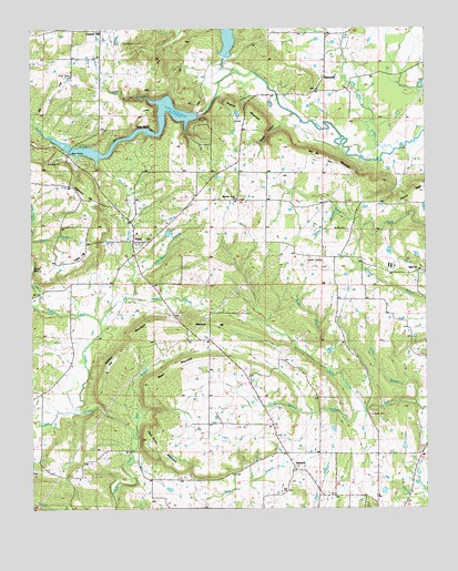 Floyd, AR USGS Topographic Map