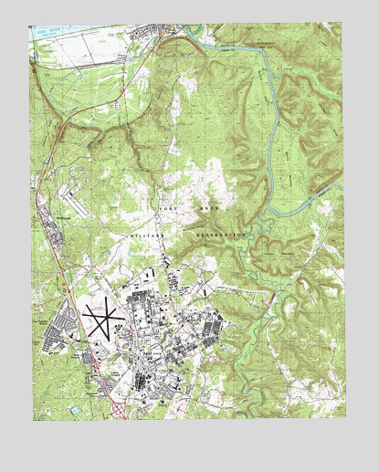Fort Knox, KY USGS Topographic Map