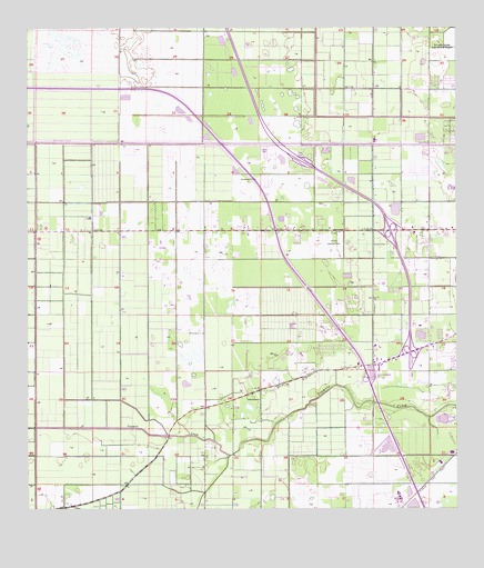 Fort Pierce NW, FL USGS Topographic Map