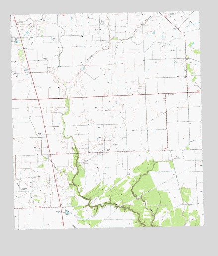 Francitas NW, TX USGS Topographic Map